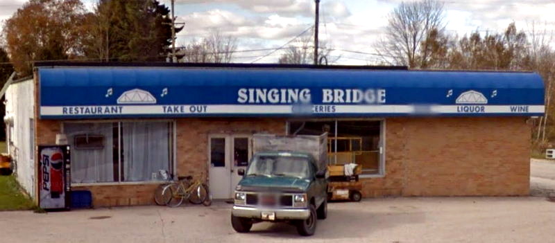 Singing Bridge Store and Station - Street Views 2009-2023 (newer photo)